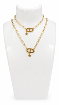 ensemble collier & bracelet maille marine